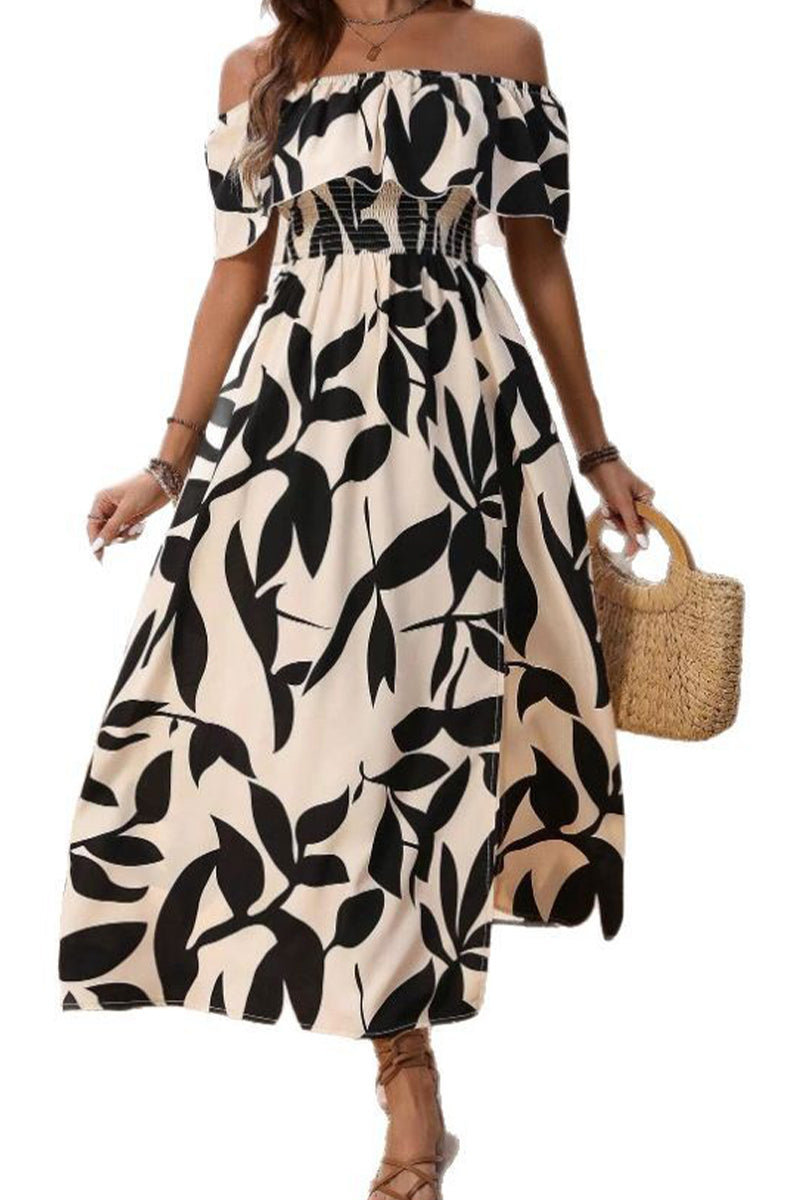 Women's Strapless Dress with Slit – Audrey – view 2