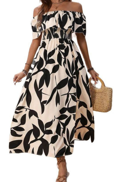 Women's Strapless Dress with Slit – Audrey – view 2