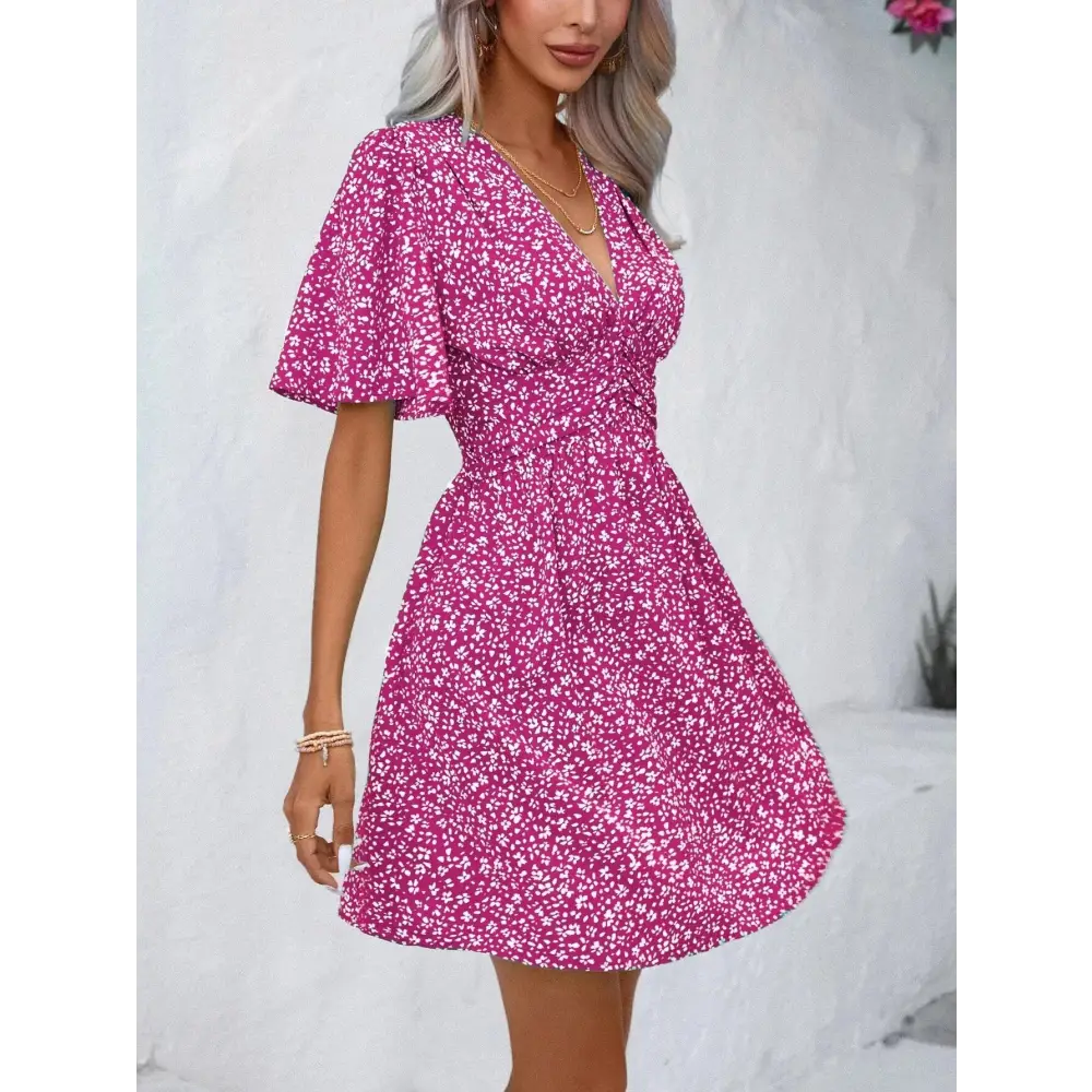 Women's Short Dress – Liberty – Red