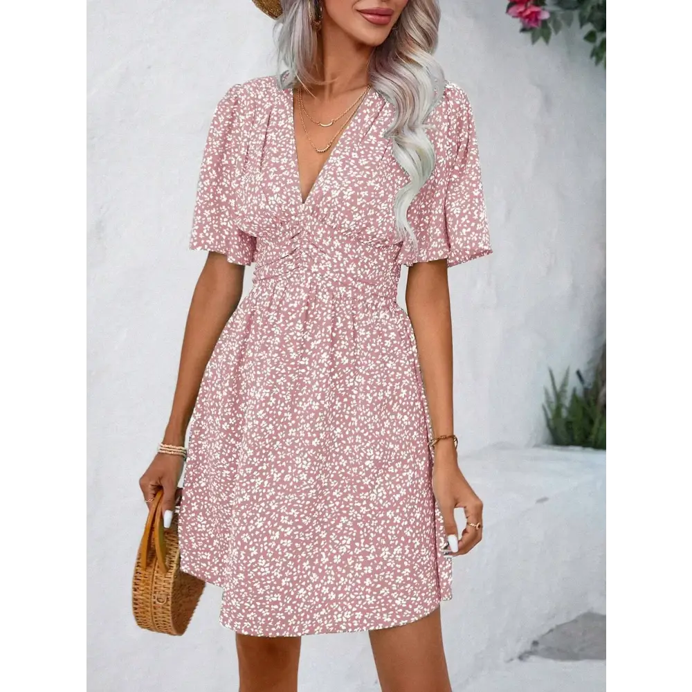 Women's Short Dress – Liberty – Pink