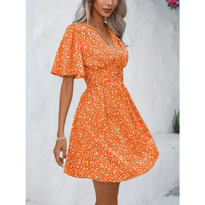Women's Short Dress – Liberty – Orange