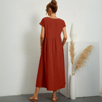 Women's Solid Dress – Lorraine – view 4