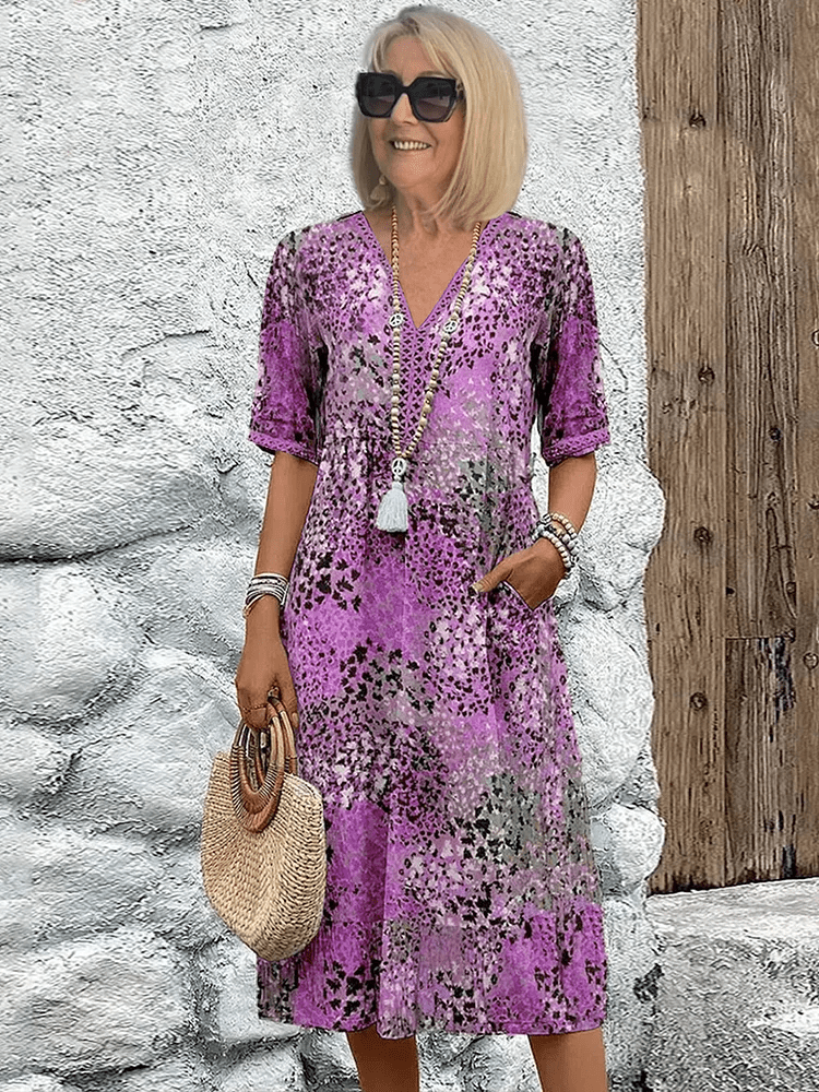 Women's Summer Dress – Drica – Lavender