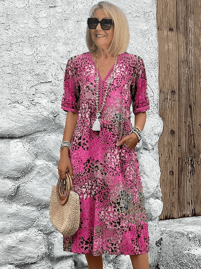 Women's Summer Dress – Drica – Blush Pink