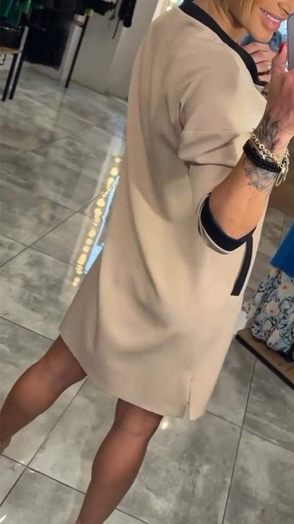 Women's Elbow-Sleeve Midi Dress – Rhiannon – view 2