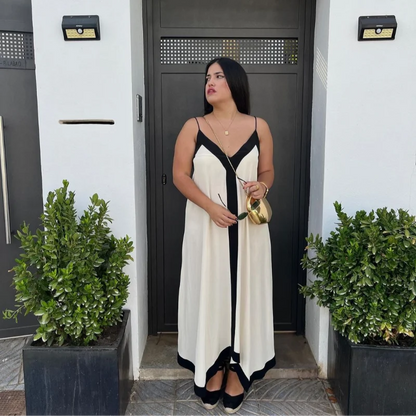 Women's V-Neck Dress – Sybil – view 3